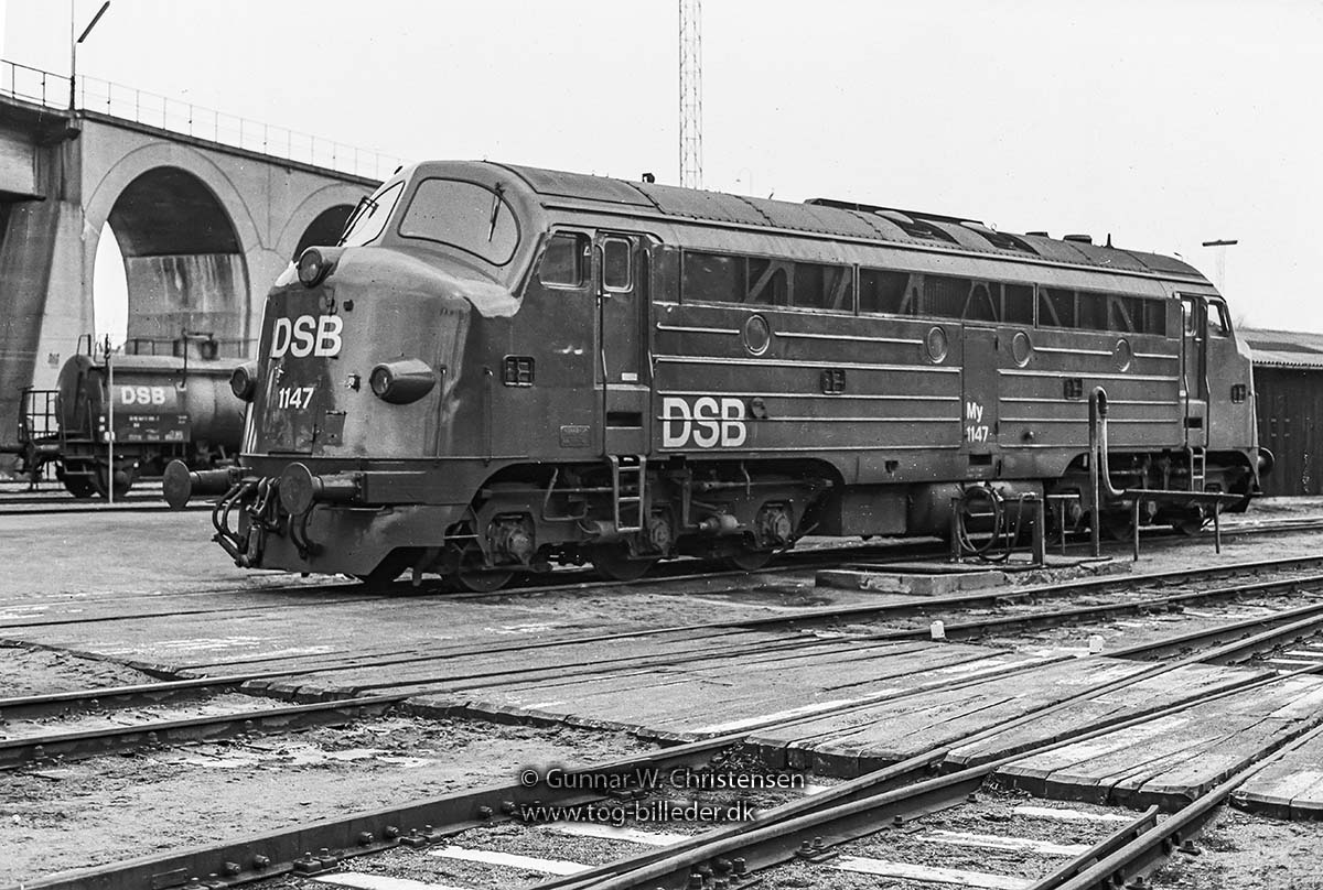 DSB - Diesellokomotiver - Litra MY 1147 - tog-billeder.dk
